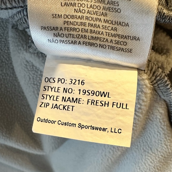 NASA Branded Columbia Golf Series Full Zip Hoodie Size XL - Picture 5 of 6